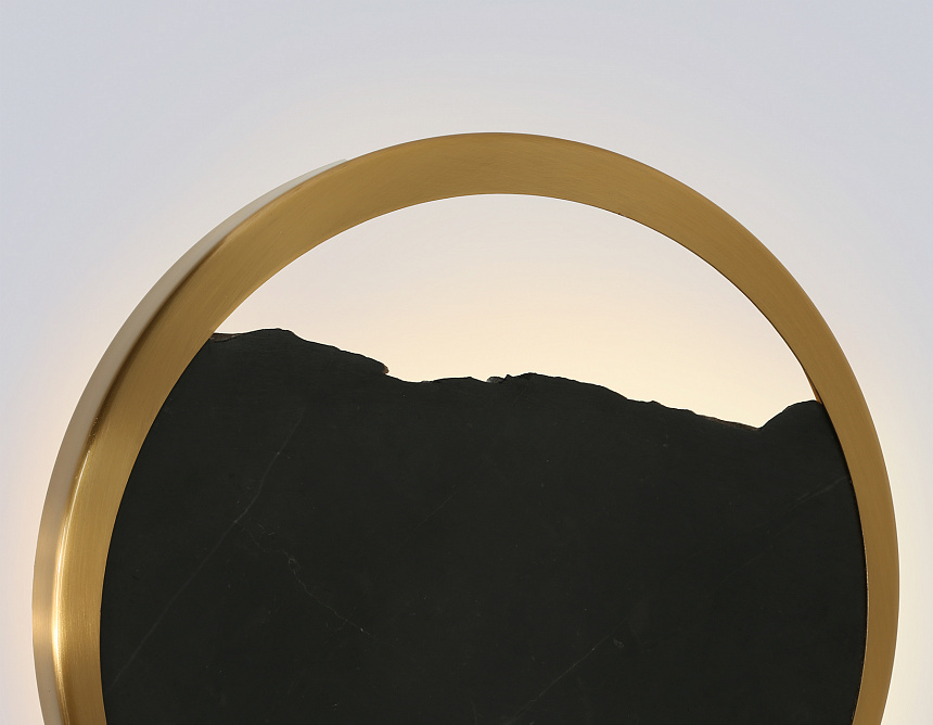 LH53613 BS/BK латунь/черный 9W 3000K D250*55