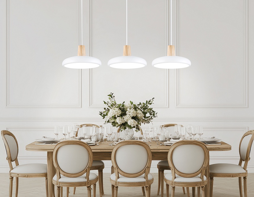 FL4840/3 WH/WD белый/дерево 72W 3000-6000K 550*200*800 (без ПДУ)