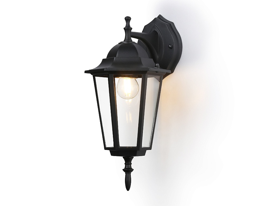 ST2018 BK/CL черный/прозрачный IP54 E27 max 40W 360*150*210 ST2018 BK/CL черный/прозрачный IP54 E27 max 40W 360*150*210