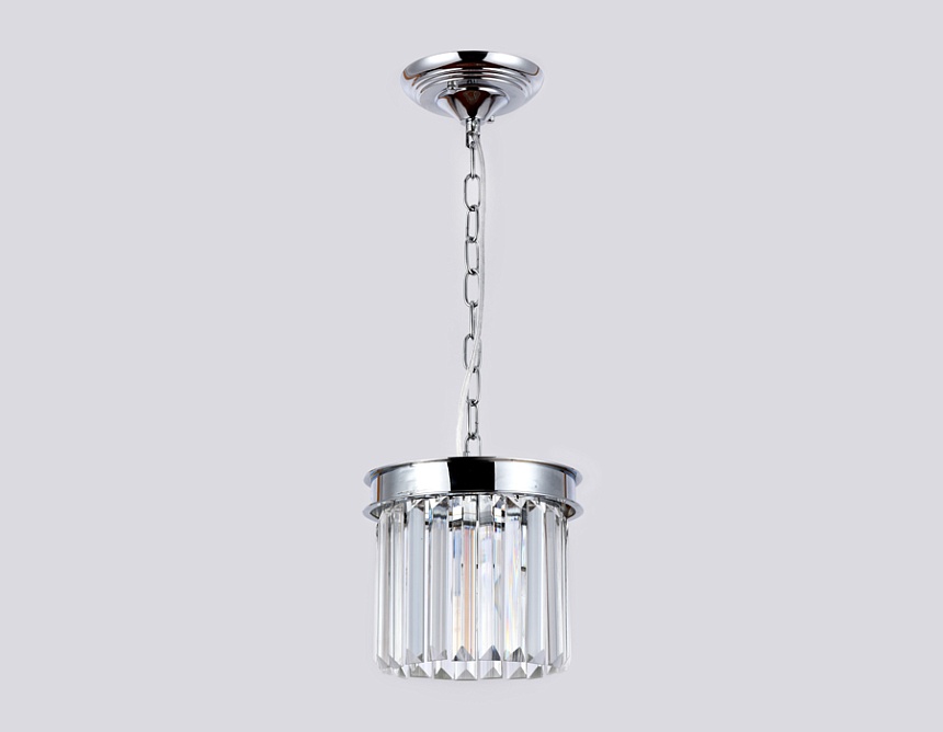 TR5101 CH/CL хром/прозрачный E14 max 40W D200*575