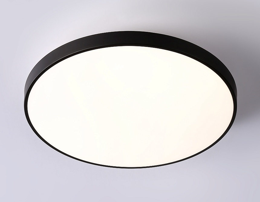 FZ1224 BK черный IP44 13W 4200K D232*50 (Без ПДУ)
