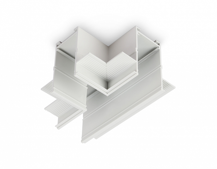 GL1041 WH белый коннектор T-образный для встраиваемого шинопровода Magnetic 220V 110*80*47