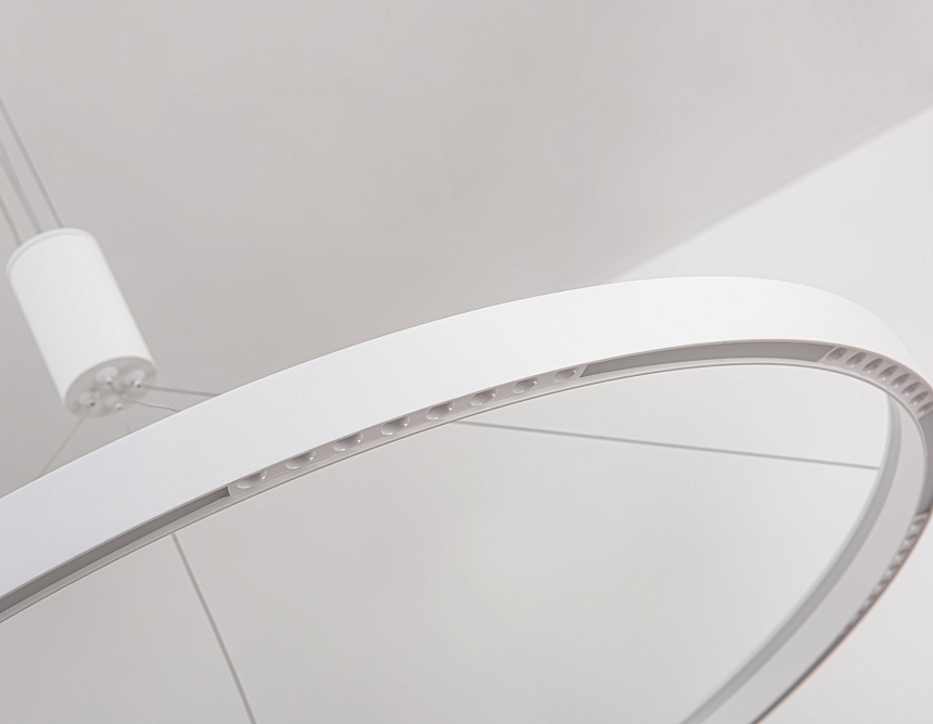 FL5855 WH белый 40W 3000K/4200K/6400K D800*860 (без ПДУ)