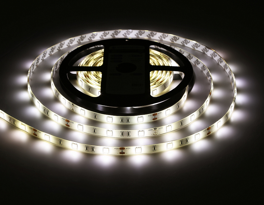GS1902 5050 30Led/ 7.2W m/ 12V IP65 4500K/ 5000*10*2.87mm (2 конт.) GS1902 5050 30Led/ 7.2W m/ 12V IP65 4500K/ 5000*10*2.87mm (2 конт.)