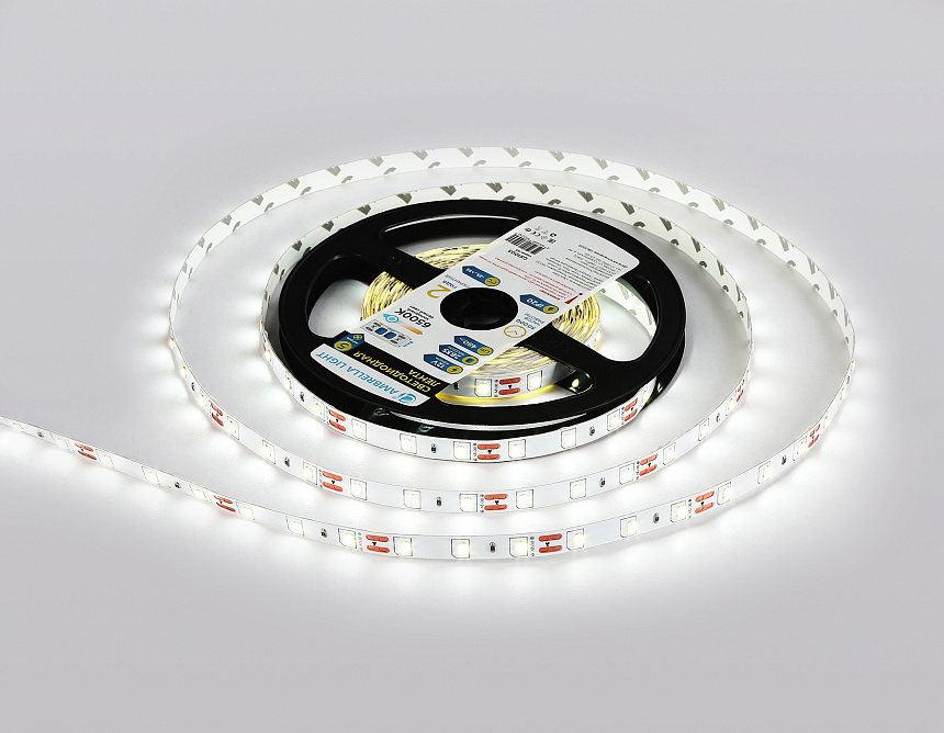 GS1003 2835 60Led/ 4.8W m/ 12V IP20 6500K/ 5000*8*1.2mm (2 конт.) GS1003 2835 60Led/ 4.8W m/ 12V IP20 6500K/ 5000*8*1.2mm (2 конт.)