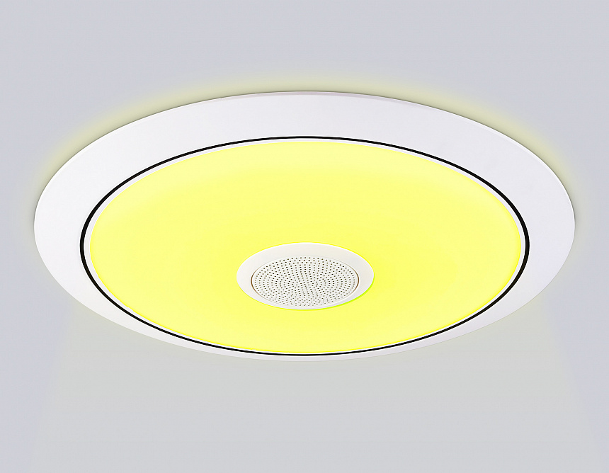 FZ720 WH белый IP20 52W 3000-6500K+RGB Music 450*65 (ПДУ ИК) FZ720 WH белый IP20 52W 3000-6500K+RGB Music 450*65 (ПДУ ИК)