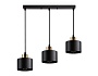 TR8118/3 BK/BS черный/латунь E27*3 max 40W 580*120*970