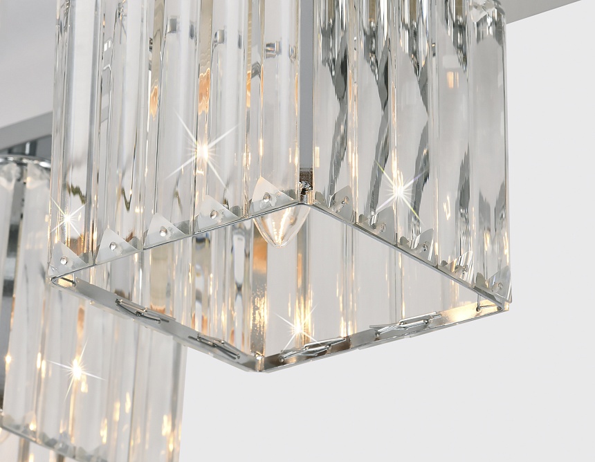 TR5215/6 CH/CL хром/прозрачный E27/6 max 40W 870*630*220