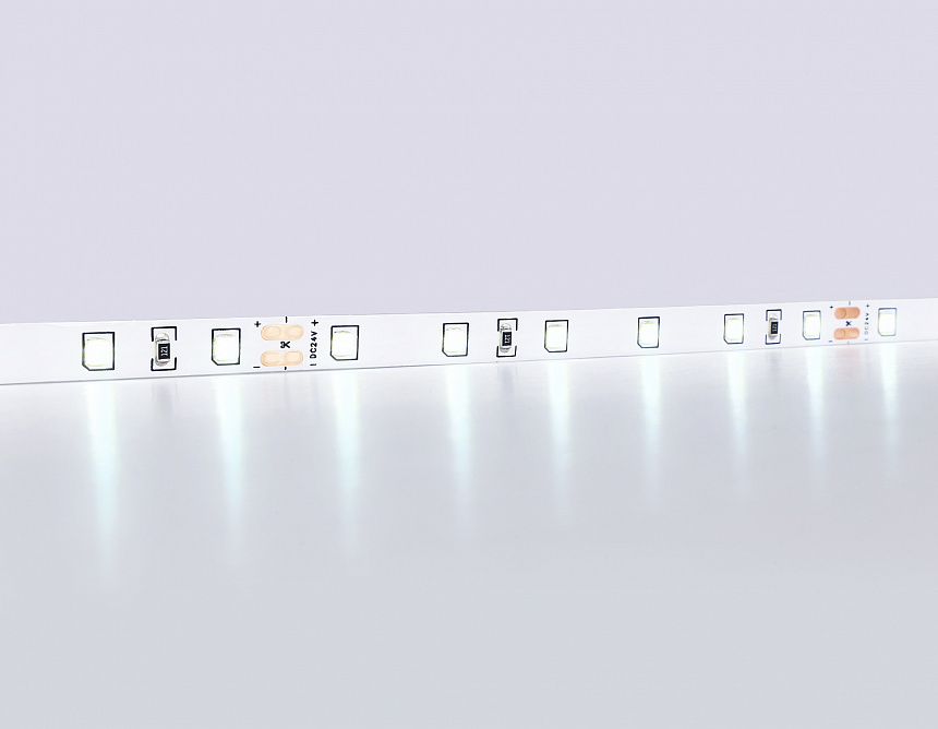 GS3003 2835 60Led/ 6W m/ 24V IP20 6500K/ 5000*8*1.2mm (2 конт.) GS3003 2835 60Led/ 6W m/ 24V IP20 6500K/ 5000*8*1.2mm (2 конт.)
