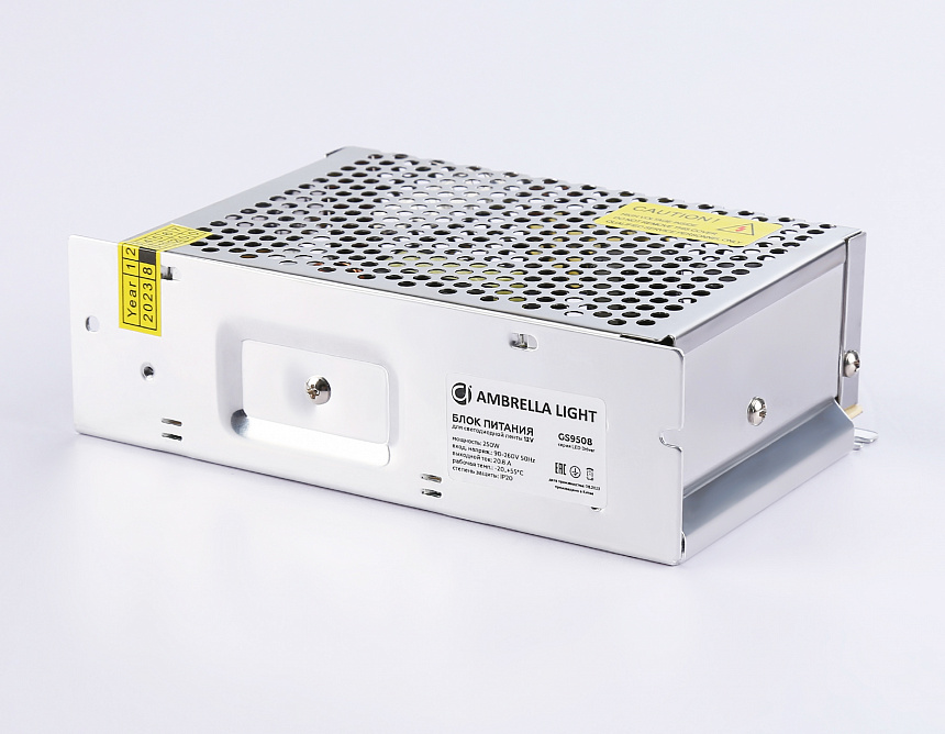 GS9508 блок питания 12V 250W 20.8A IP20 90-260V 160*98*50