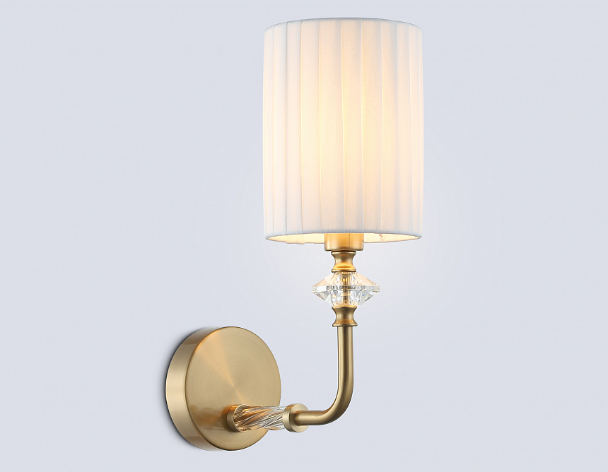 LH71506 BS/FR латунь/белый матовый E14 max 40W 230*120*310