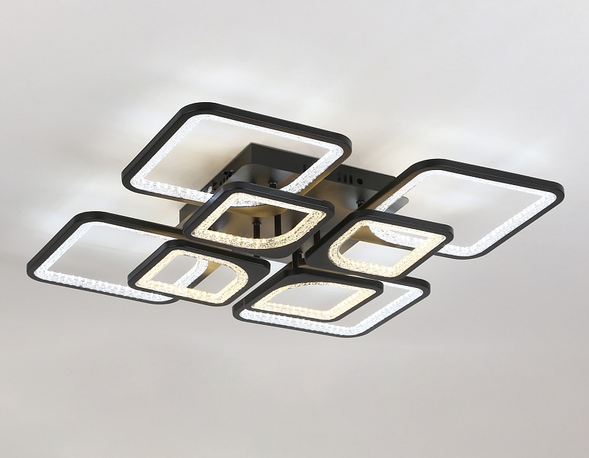 FA4424/4+4 BK черный 150W 3000K+6400K/4200K/6400K+3000K 580*580*120 (ПДУ ИК) FA4424/4+4 BK черный 150W 3000K+6400K/4200K/6400K+3000K 580*580*120 (ПДУ ИК)