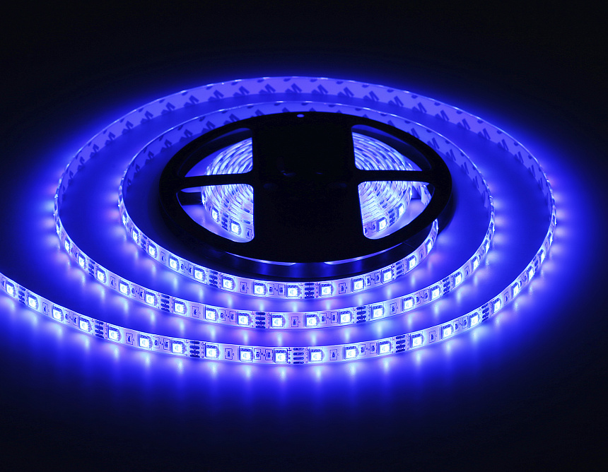 GS2502 5050 60Led/ 14.4W m/ 12V IP65 RGB/ 5000*10*2.87mm (4 конт.) комплект GS2502 5050 60Led/ 14.4W m/ 12V IP65 RGB/ 5000*10*2.87mm (4 конт.) комплект