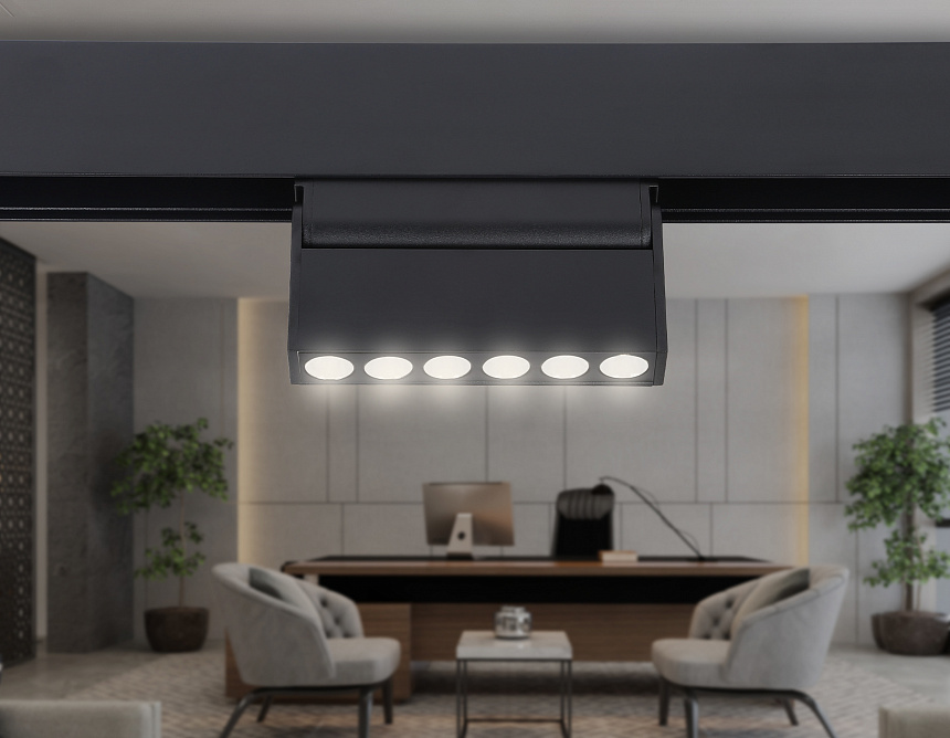 GL4040 BK черный IP20 6W 4200K 48V 24° 115*22*105