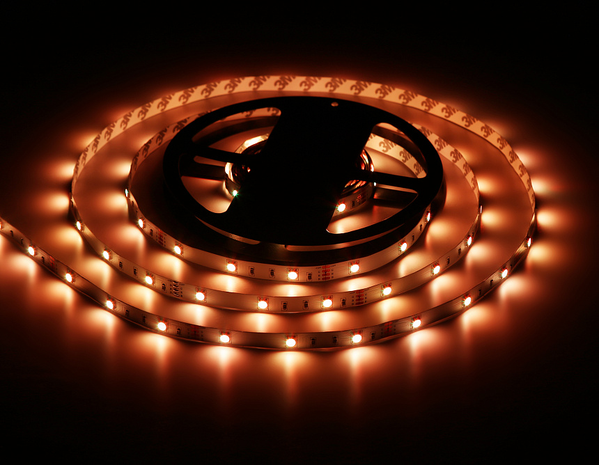 GS2401 5050 30Led/ 7.2W m/ 12V IP20 RGB/ 5000*10*1.87mm (4 конт.) комплект GS2401 5050 30Led/ 7.2W m/ 12V IP20 RGB/ 5000*10*1.87mm (4 конт.) комплект