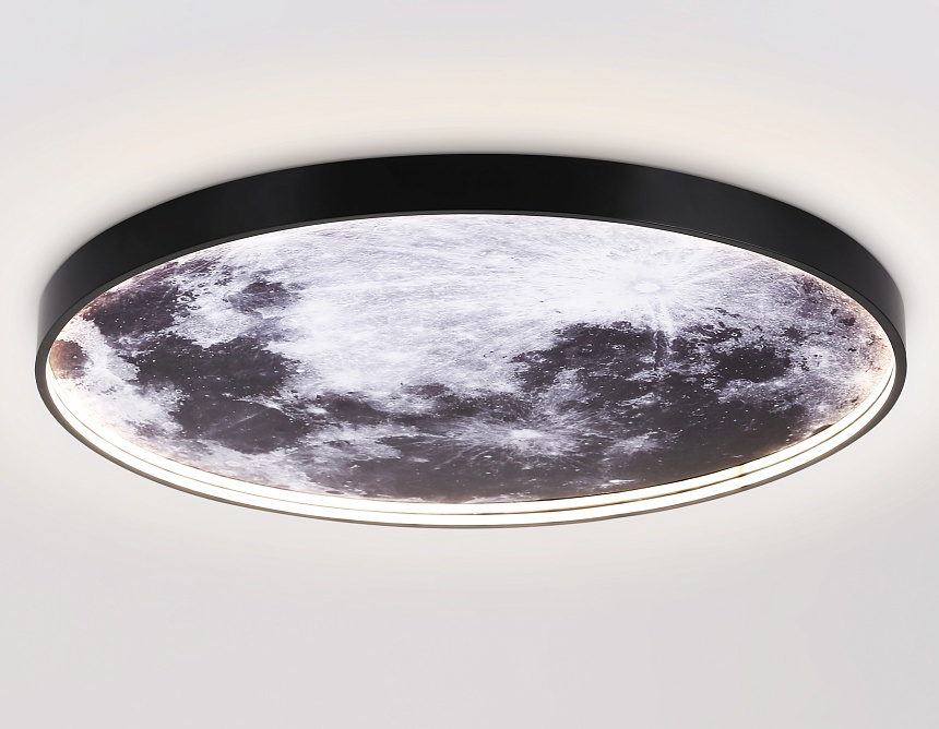 FW11115 BK черный 50W LED 3000-6400K D800*38 FW11115 BK черный 50W LED 3000-6400K D800*38