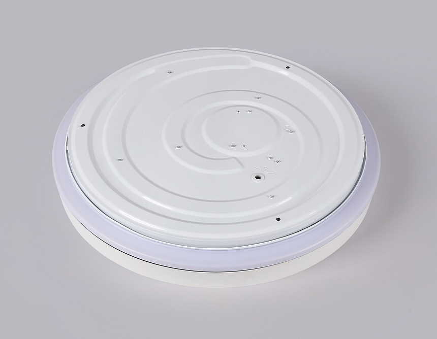 FZ601 WH/GD белый/золото IP20 46W 3000K-6500K+RGB D390*80 (ПДУ ИК)