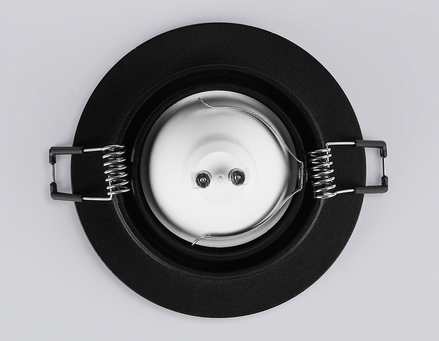 TN102742 BK черный IP20 GU5.3 D95*25