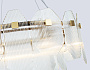LH31253/8 BS/CL латунь/прозрачный E14*8 max 40W D650*270