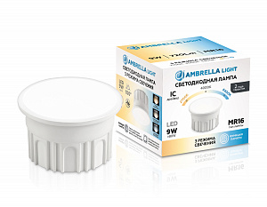 212501 Лампа LED MR16-DD 9W IC 220-240V 100° 6400K 4000K 2700K CCT Memory
