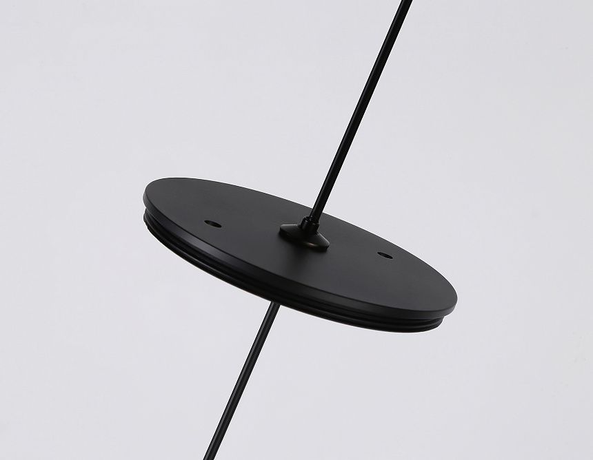 A2660 BK черный крепеж трековый подвесной для корпуса DIY D85mm 240*42*25 H1500