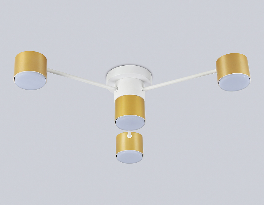 FL51720/4 WH/GD белый/золото GX53/4 max 12W 645*135 FL51720/4 WH/GD белый/золото GX53/4 max 12W 645*135