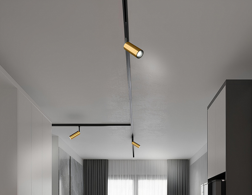 GL1203 GD золото IP20 7W 3000K-6400K 220V 36° D35*80 (Без ПДУ)