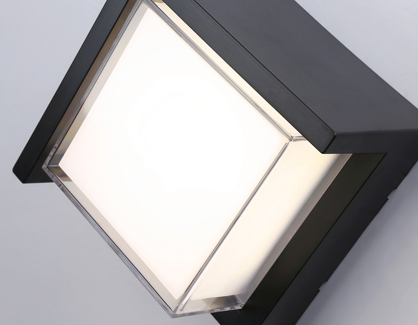 ST5233 BK черный IP65 LED 4200K 12W 220*220*100 ST5233 BK черный IP65 LED 4200K 12W 220*220*100