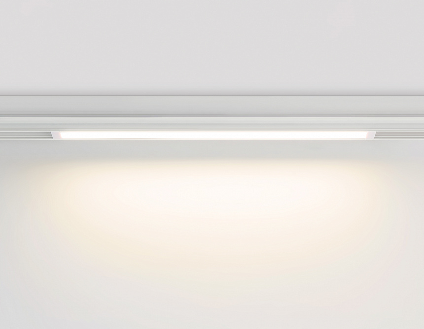 GL1281 WH белый IP20 18W 3000K-6400K 220V 120° 452*25*42 (Без ПДУ)