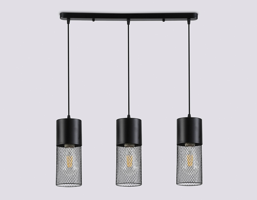 TR8501/3 BK черный E27/3 max 60W 550*100*1000 TR8501/3 BK черный E27/3 max 60W 550*100*1000
