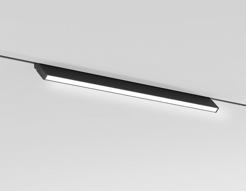 GL2355 BK черный IP20 20W 3CCT 3000/4200/6400K 48V 400*10*73