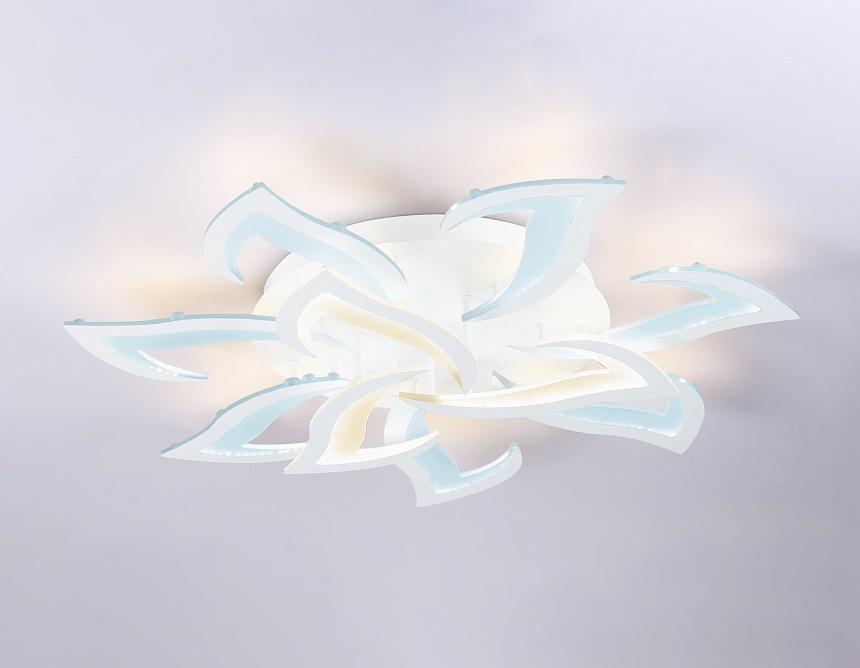 FA4473/7+3 WH белый 112W 3000+6400K/4200K/6400+3000K D850*120 (ПДУ ИК)