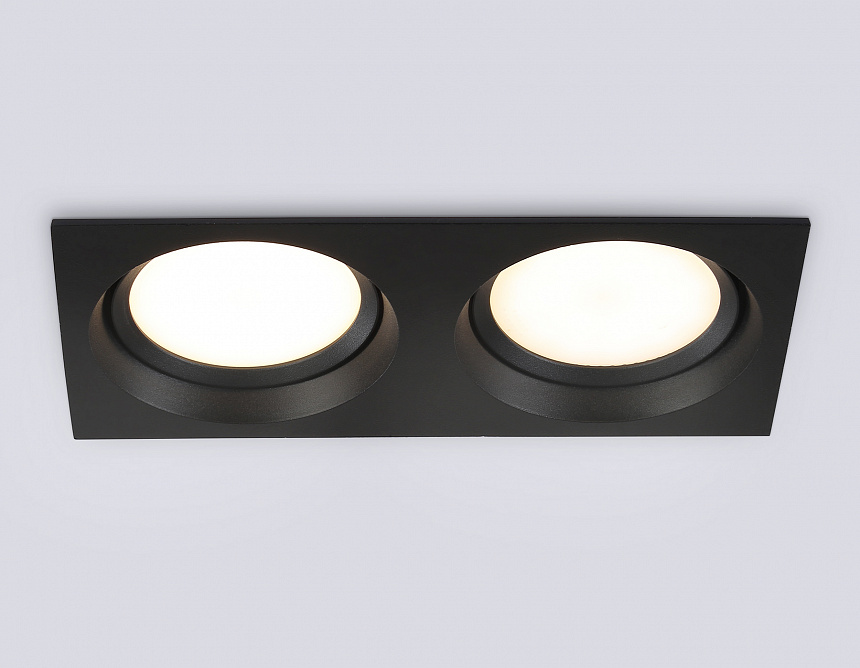 TN52235/2 BK черный IP20 GX53/2 220*110*44