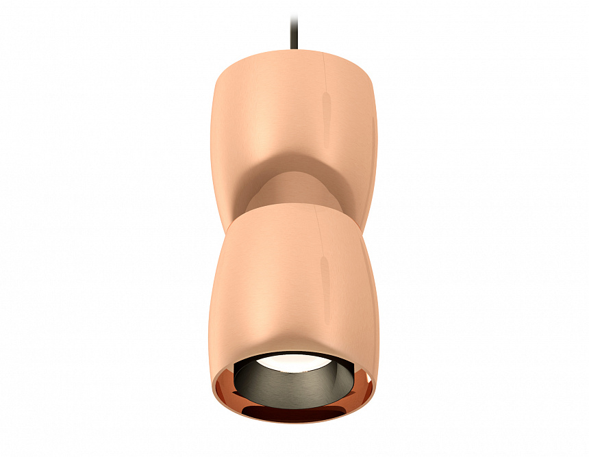 XP1144010 PPG/SBK/PBK золото розовое полированное/черный песок/черный полированный MR16 GU5.3