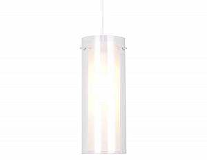 TR3672 CH/CL/FR хром/прозрачный/белый матовый E14 max 40W D110*1000