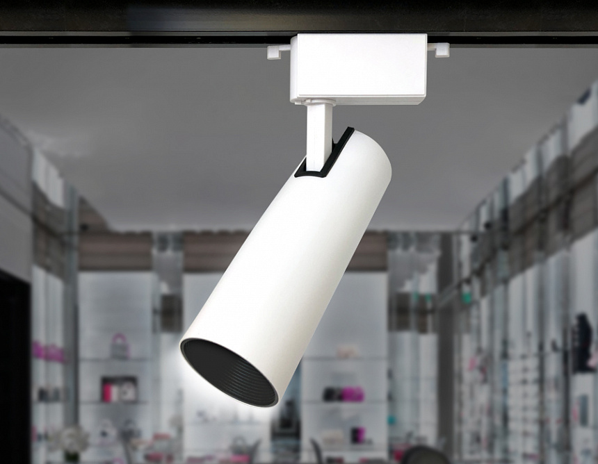 GL5853 WH/BK белый/черный LED 30W 4200K 24°