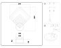 FA4284 WH белый 14W 260*300*60