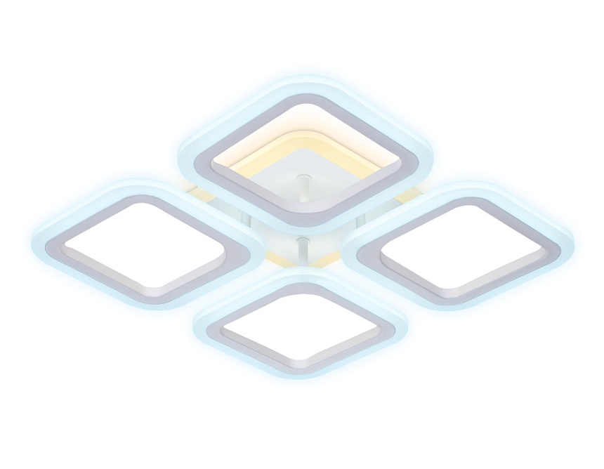 FA441/4 WH белый 72W 520*520*80 (ПДУ РАДИО 2.4G)