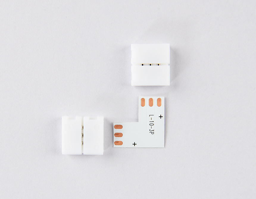 GS6651 Соединитель угловой L 5050 12/24V (3 конт.) (10шт)