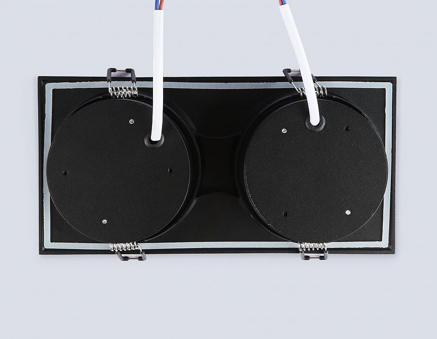 TN6661/2 BK черный IP44 GX53/2 220*110*48