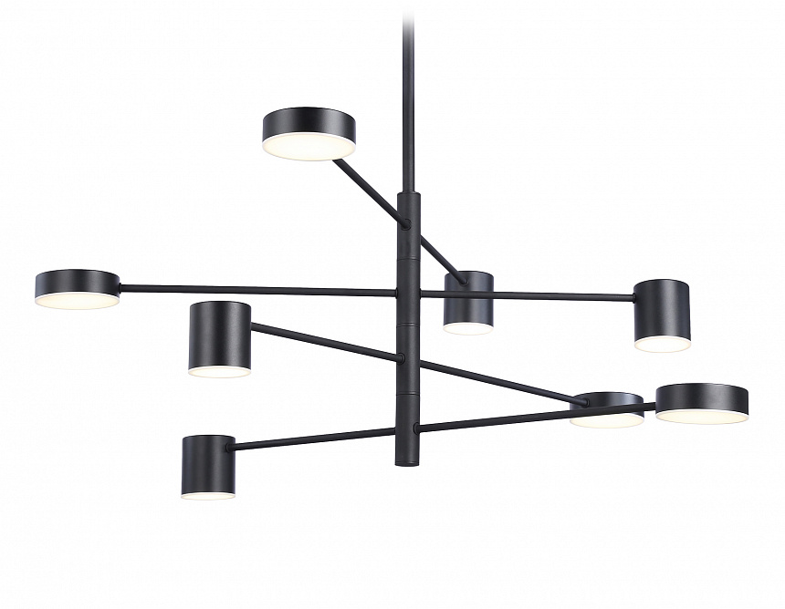 FL51689/8 BK черный 3000K/4200K/6400K 48W D900*1000 (Без ПДУ)