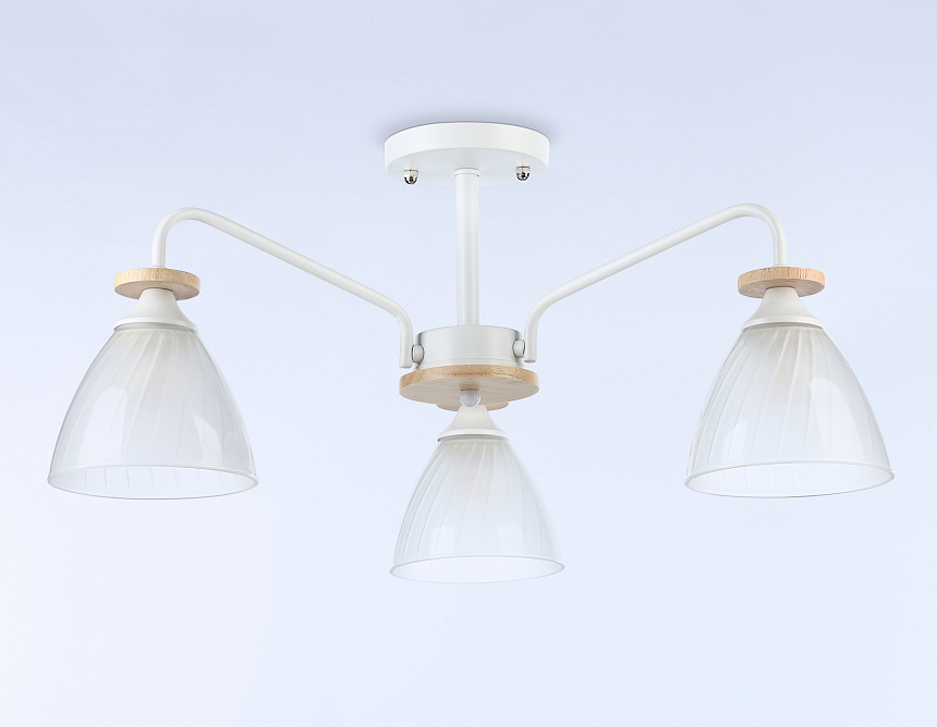 TR9562/3 WH/FR белый/белый матовый E27/3 max 40W D620*250 TR9562/3 WH/FR белый/белый матовый E27/3 max 40W D620*250
