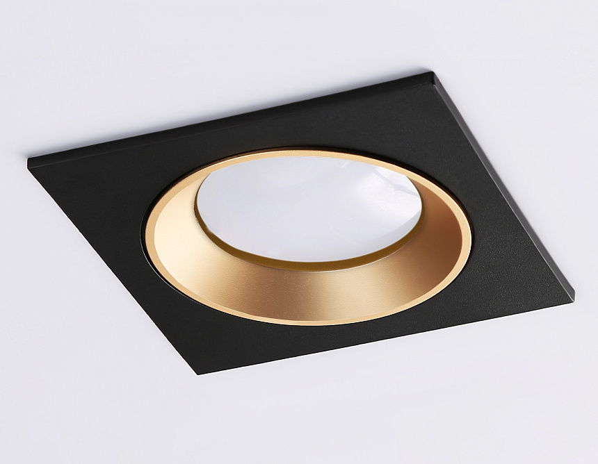 A8927 BK/GD черный/золото MR16 GU5.3 92*92*24