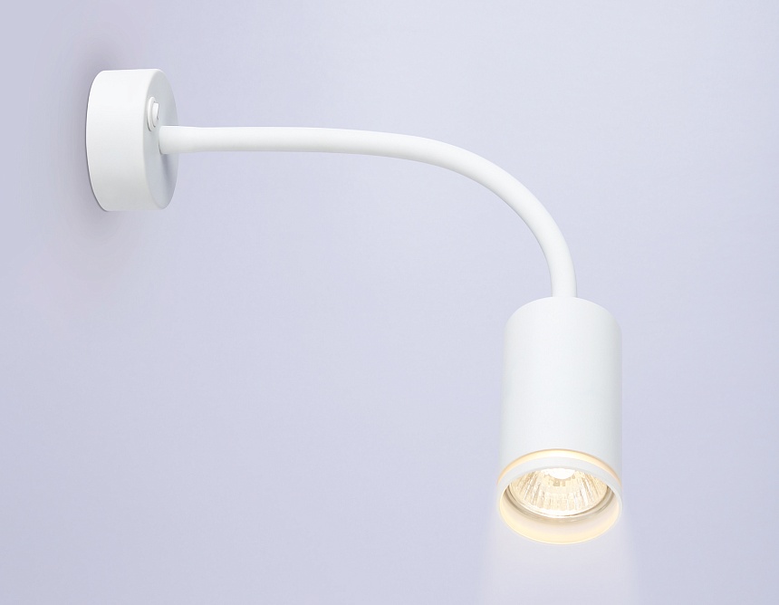 FW2469 WH белый GU10 max 12W D55*L100*H300 FW2469 WH белый GU10 max 12W D55*L100*H300