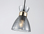 TR3406 BK/FGD/SM черный/золото/дымчатый E27 max 60W D135*1000