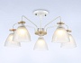 TR9567/5 WH/FR белый/белый матовый E27/5 max 40W D620*250