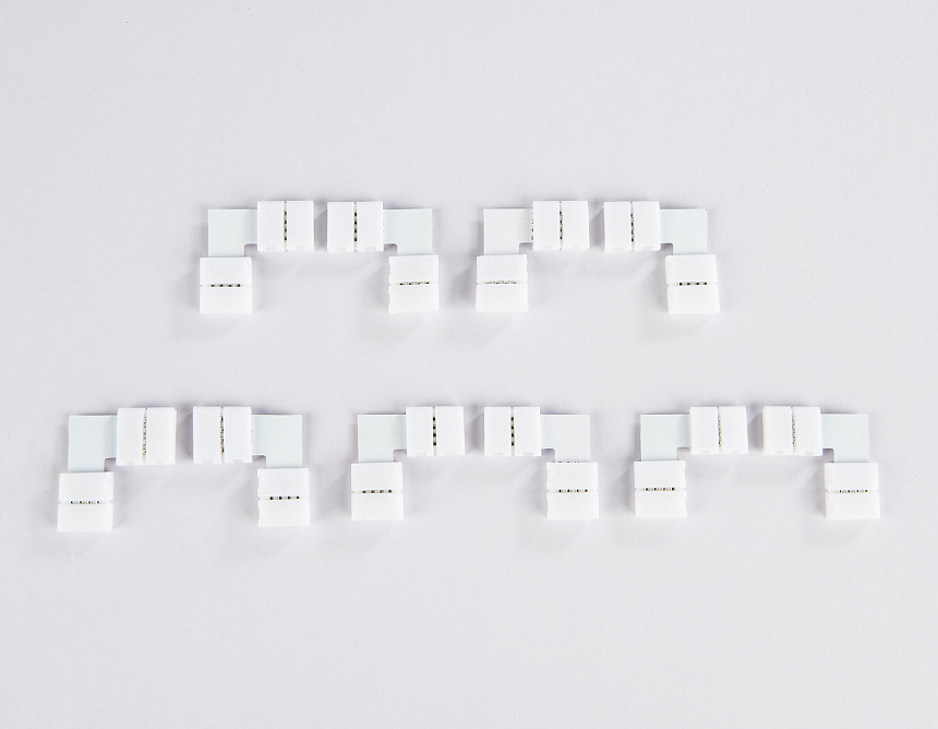 GS6701 Соединитель угловой L 5050 12/24V (4 конт.) (10шт)