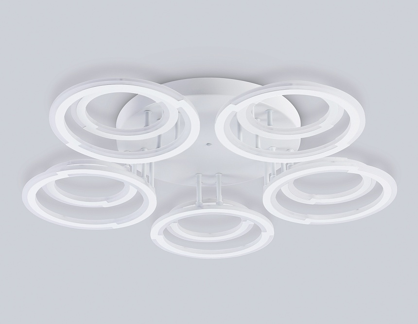 FA8944/5+5 WH белый 132W 3000-6000K D735*115 (ПДУ ИК)