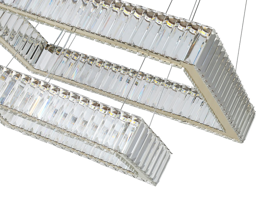 TR5007/2 GD/CL золото/прозрачный 90W 3000K/4200K/6400K 600*400*950 (Без ПДУ)