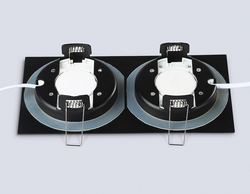 TN6743/2 BK черный IP44 GX53/2 210*110*57